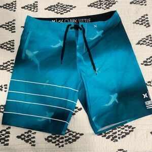Hurley Phantom Board Shorts Mens Clark Little Hawaii Swim Trunks Beachwear Shark
